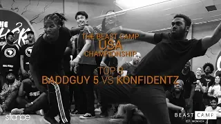 Top 8 | Baddguy 5 (JR NY) vs Konfidentz (Jdot Beast) | The Beast Camp USA Championship