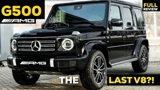 2024 MERCEDES G500 AMG THE LAST V8?! NEW FINAL EDITION G Wagon! FULL Review Exterior Interior Sound
