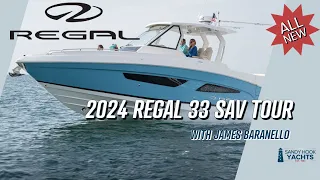 Discover the Luxurious Regal 33 SAV | Sandy Hook Yachts