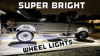 I Drive a lifted SPACESHIP ! How to install Wheel Lights