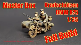 Master Box Kradmelder BMW R75 1/35 Baubericht / Full build