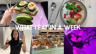 What I Eat In a Week | High protein, gym girl + no restrictions