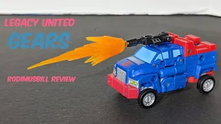 Legacy United G1 Universe Autobot Gears Deluxe Figure - Rodimusbill Review