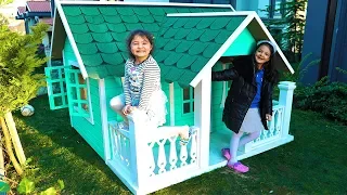Masal and Öykü New Playhouse for Children Fun Kids Video
