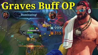 Graves Buff Is Over Power To Solo Lane ! Tier S Patch 4.3A Gameplay - League of Legends: Wild Rift