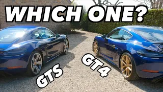 Porsche Cayman 718 GT4 & GTS 4.0 | The Right Car For The Occasion