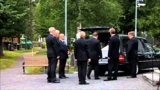 Vuokon viimeinen matka Tornion kirkkoon 12.07.2012
