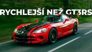 DODGE VIPER ACR 🔥 Největší motor V10! Rychlejší než Porsche GT3?