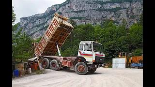 Un cava vintage in Trentino .... IVECO 330 - 35 che sgobba sempre