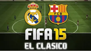 FIFA 15 ! Real Madrid vs FC Barcelona-Next Gen Full Gameplay (1080p HD)