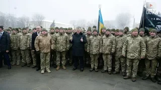 Президент України особисто зустрів воїнів 72 ОМБР у Білій Церкві