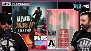 PSYCHO 4K COLLECTION & CARLITO'S WAY 4K from ARROW | Limited Editions, Pacino's Hair Dye & More!