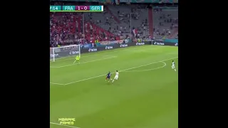 Mbappe's impressive run against Germany in euros2020.