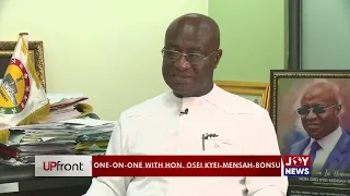 One-On-One with Hon. Osei Kyei-Mensah-Bonsu - Upfront on JoyNews (4-2-22)