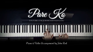 Eraserheads - Pare Ko | Piano Cover with Strings (with Lyrics)