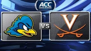 Delaware vs Virginia Basketball Highlights - 2012