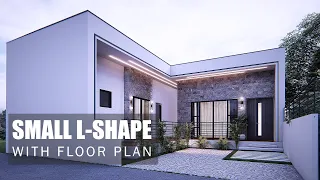 Small & simple L shaped with floor plan full tour