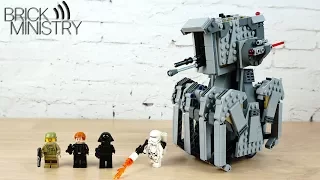 Обзор LEGO 75177 Star Wars ● Тяжёлый разведывательный шагоход Первого ордена