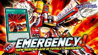 EMERGENCY RESCUE ACE 〳 R-ACE ! 〳FINALLY NEW META IN MASTER DUEL 🔥!