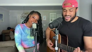 Stuck With U - Ariana Grande & Justin Bieber  (Cover by Will Gittens & Kaelyn Kastle) Wowww