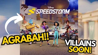 First Look at NEW AGRABAH Track in Disney Speedstorm! | Season 4 Release Date + Villains Soon!!