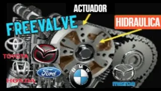 Fundamentos de la distribución variable VVT VTEC FREEVALVE