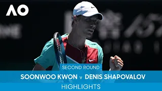 Soonwoo Kwon v Denis Shapovalov Highlights (2R) | Australian Open 2022