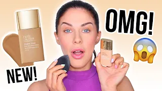 ESTÉE LAUDER DOUBLE WEAR SHEER FOUNDATION!! FIRST IMPRESSIONS & REVIEW!!