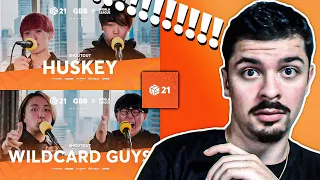 COLAPS REACTS | Wildcard Guys | Huskey | GBB21 | Studio Sessions