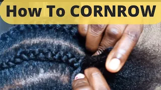 How To Cornrow Your Hair For Beginners | A Step-By-Step Guide | Cornrow Your Own Hair