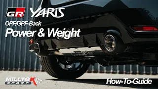 GR Yaris Milltek Exhaust | How To Fit + Power & Weight Comparison!