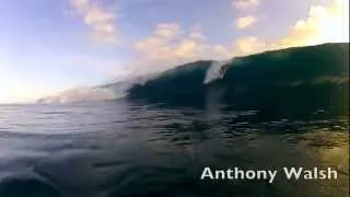 anthony walsh and friends in Tahiti with his GoPro hero2.