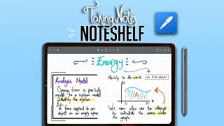 Noteshelf Review: Tab S6 | Greatest Note Taking App? [Closed Giveaway]