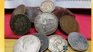 LAS 10 MONEDAS MAS VALIOSAS .nikel y cobré  México.