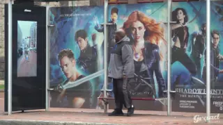 Shadowhunters Augmented Reality Bus Stop Digital OOH | Grand Visual