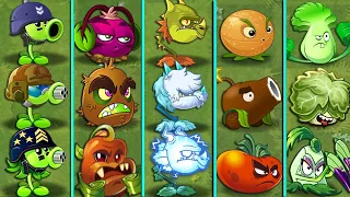 Random 16 Team NOOB - PRO - HACKER Plants Battlez - Who Will Win? - PVZ 2 Gameplay