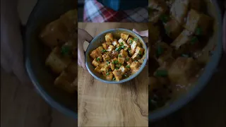 10 minutes tofu recipe | Vegan homemade tofu | how to make tofu at home #shorts