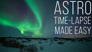 Astro Timelapse in Photoshop - Full Tutorial!