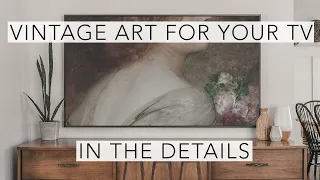 In The Details | 1 Hour Romantic Vintage Paintings Slideshow | 4K Art for Valentine's Day & Spring