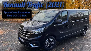 Renault Trafic SpaceClass (2021) Blue dCi 170 EDC teszt | Nagy utazás