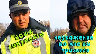 ОБ ГИБДД УФА.  НАРУШИТЕЛИ В ПОГОНАХ 1 ЧАСТЬ.