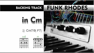 Funk Rhodes Backing Track in C Minor