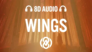 Jonas Brothers - Wings (Lyrics) | 8D Audio 🎧