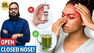 Band Naak Fori Kholne Ka Tarika (Raak Ko) Unclog Blocked Nose/Nasal Congestion | Dr. Ibrahim