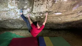 Ozark Bouldering 2019-2020 - Hurricane Creek, Area 74