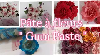 الدرس الأول : تحضير عجينة Gum Paste  طريقة سهلة جدا بمقادير مضبوطة #gumpaste #gumpasteflowers