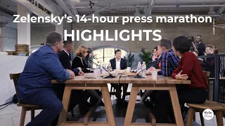 Zelensky talks Trump, U.S. elections, Giuliani at all-day press marathon