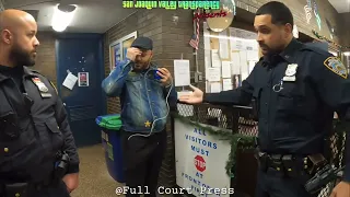 NYPD Cop Gets Put in Place by 2 Auditors