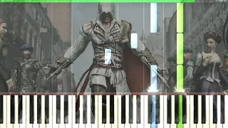 Dreams of Venice Piano Tutorial (Sheet Music) - Assassin's Creed 2 OST