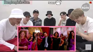 BTS Reaction to "badtameez dil" #bollywood #btsreaction (fanmade) check description